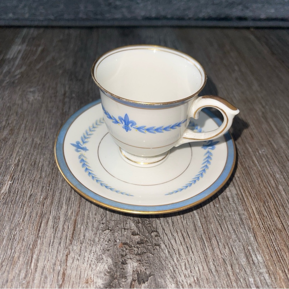 Vintage Puritan Lamberton Ivory China Cup And saucer Set